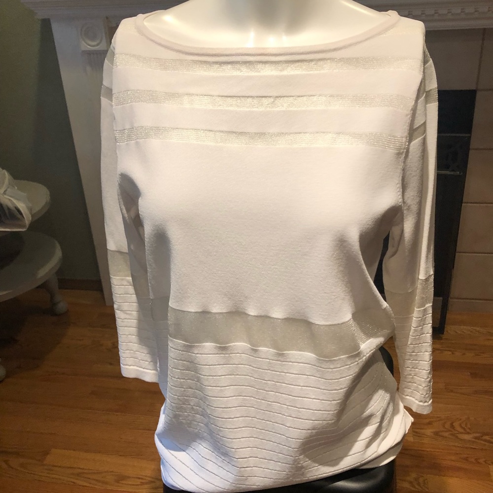 White sweater